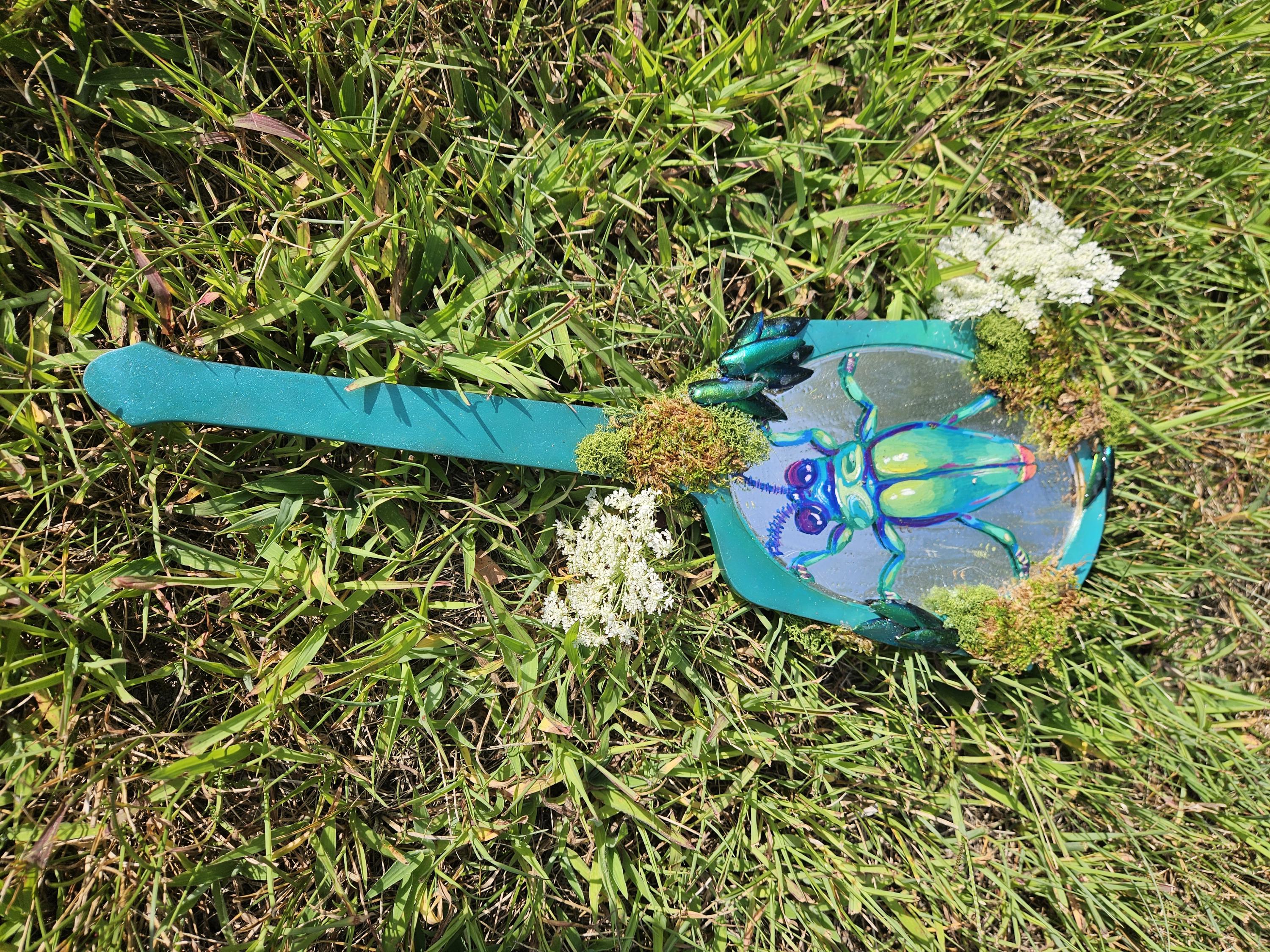 Mirror Painting: Beetle