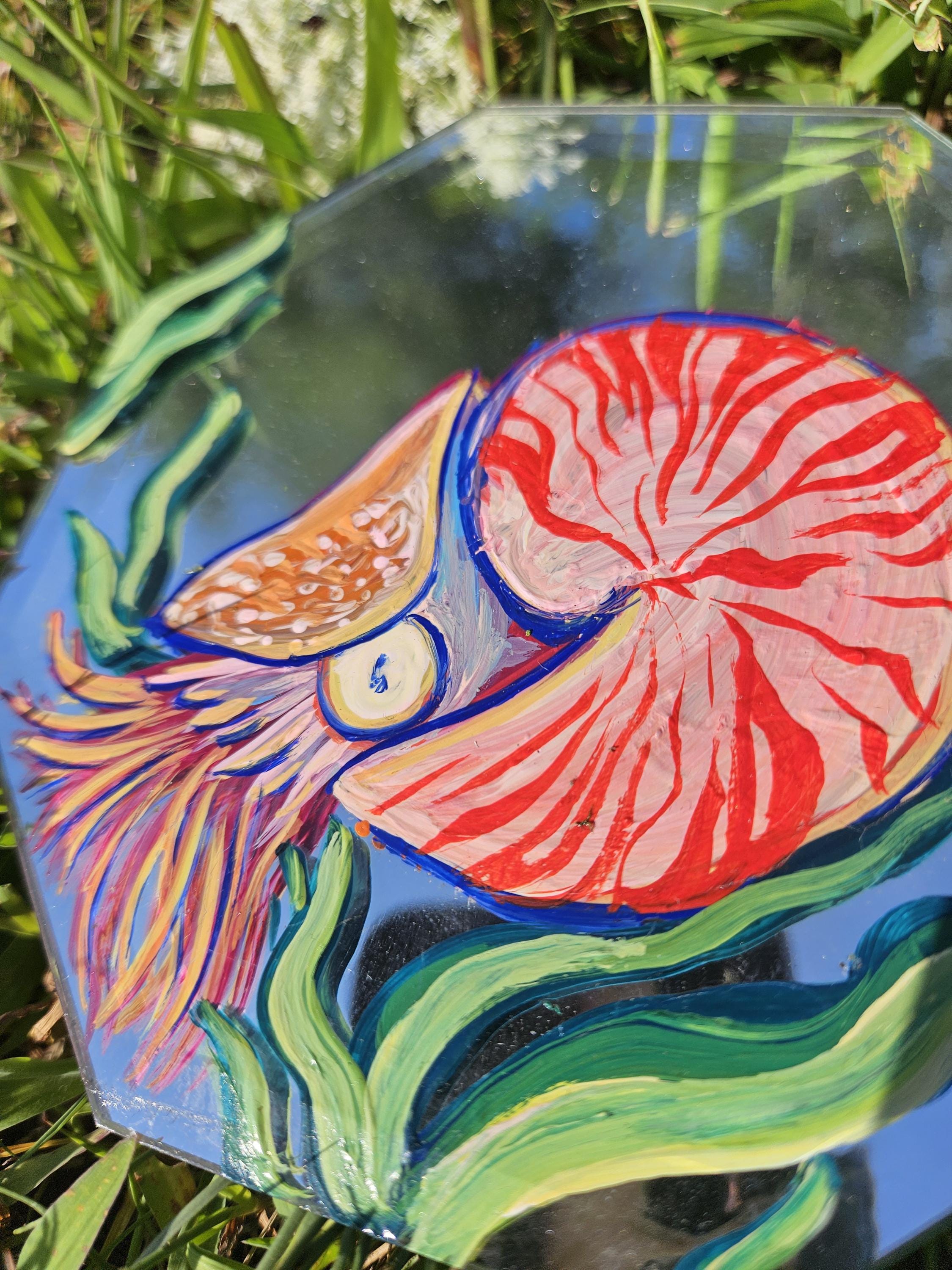 Mirror Painting: Nautilus
