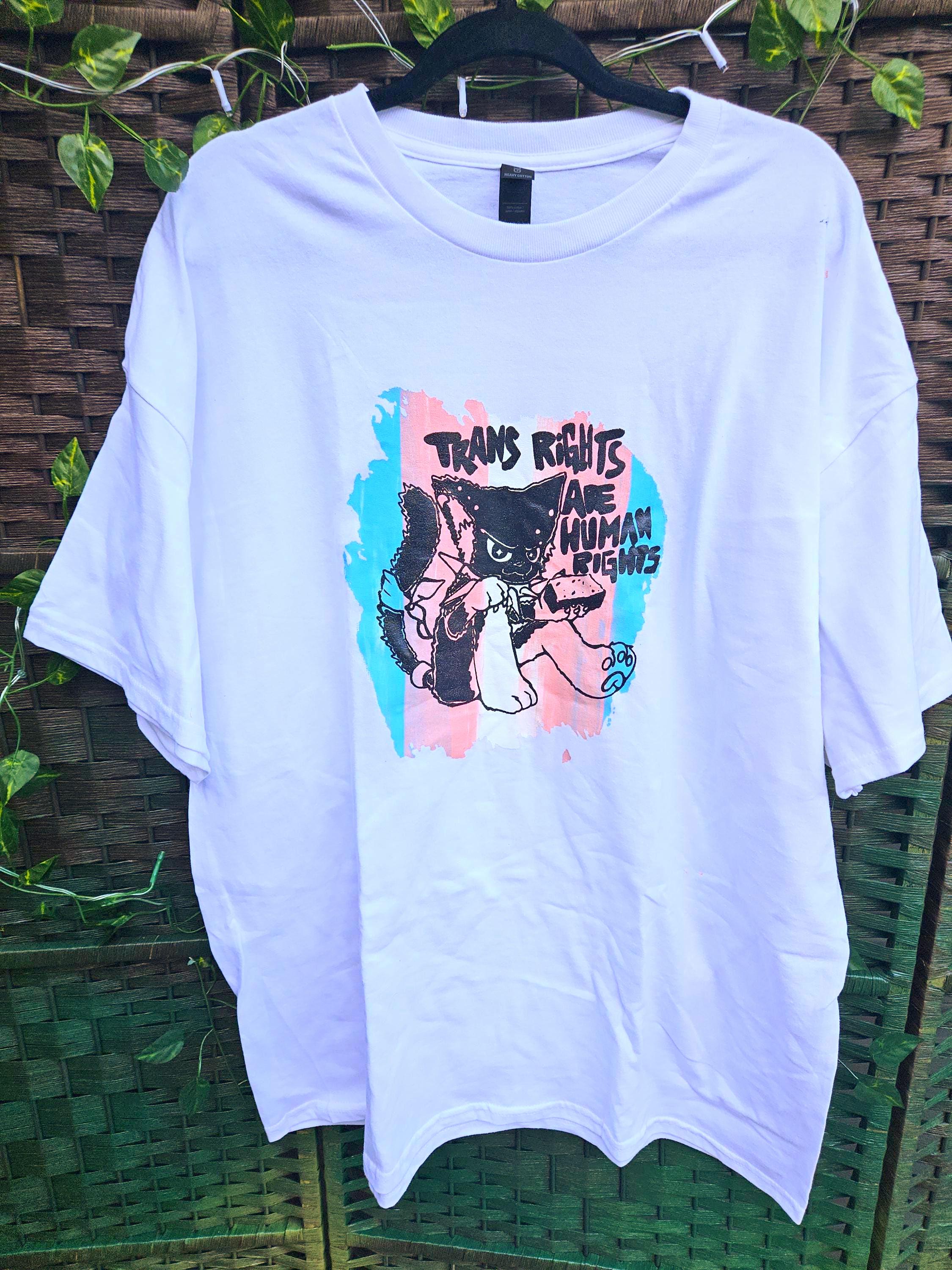 Punk Kat T-Shirt Trans Rights