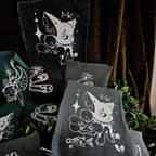 Recycled Pants Screen Printed Pocket Patches