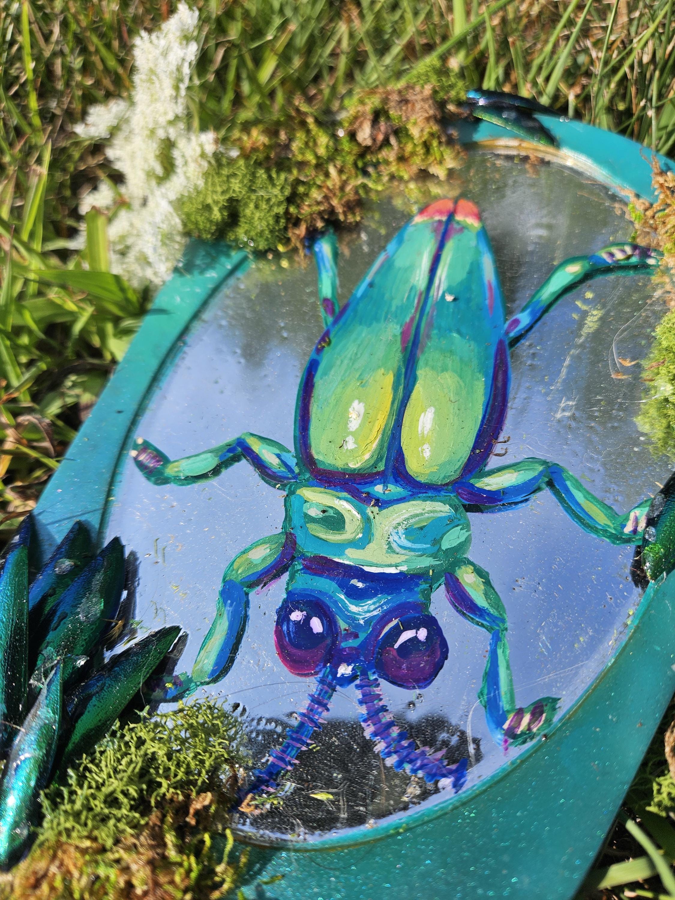 Mirror Painting: Beetle