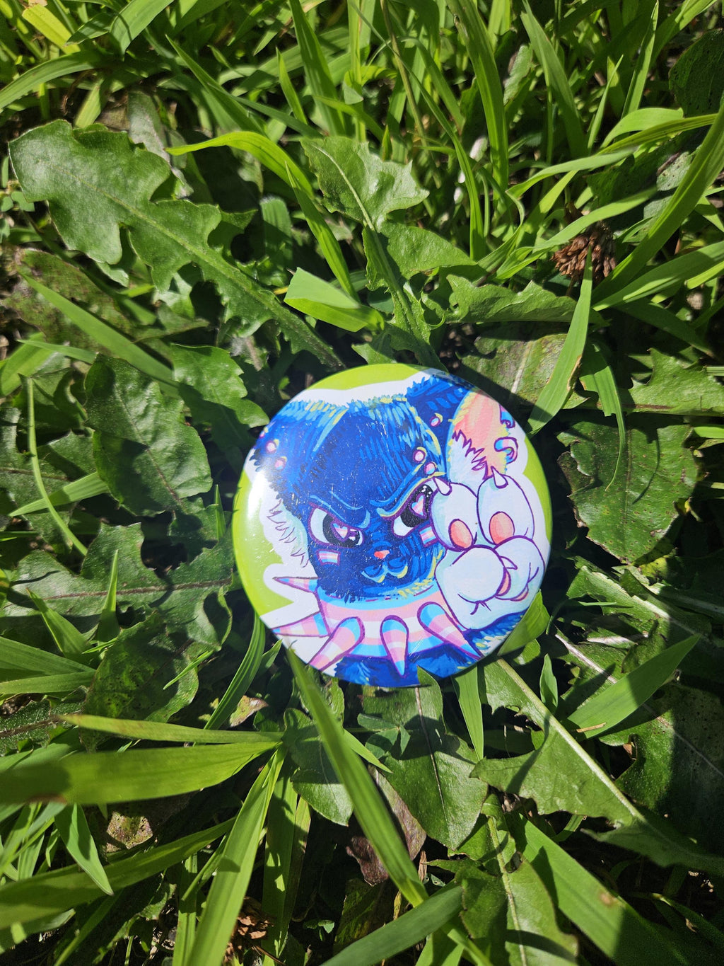 Punk Kat Pride Buttons
