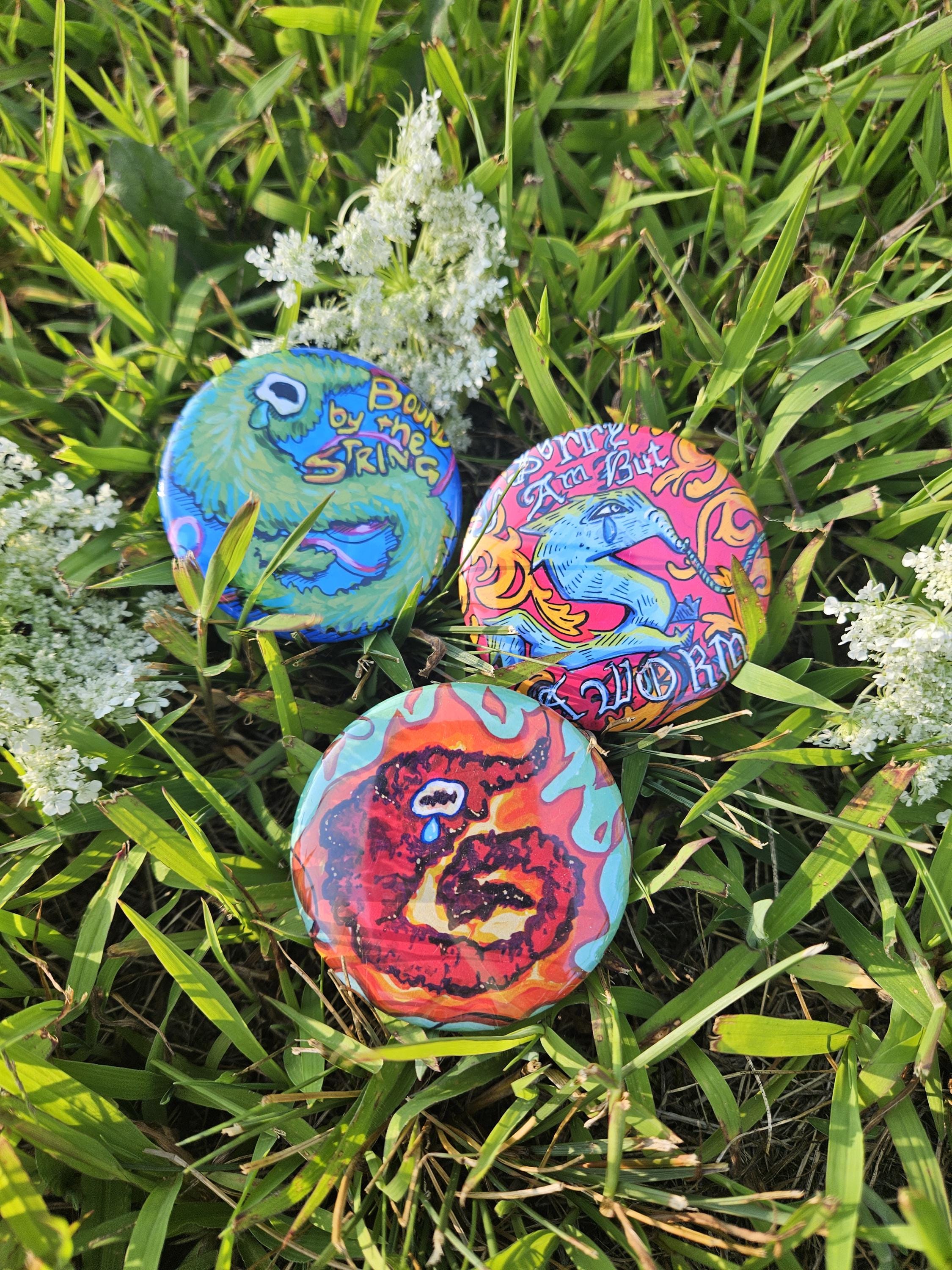 Panic Worm Buttons