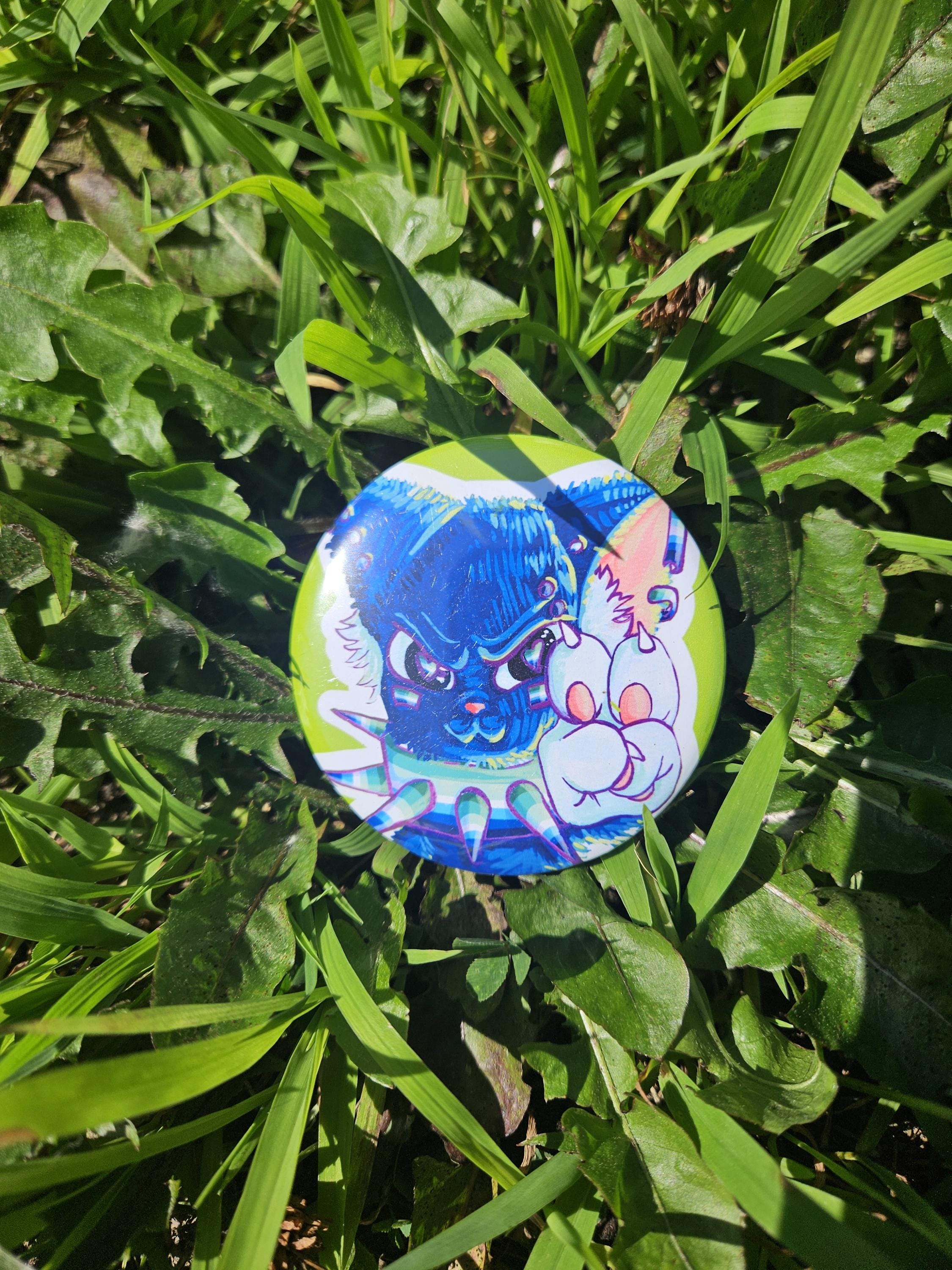 Punk Kat Pride Buttons