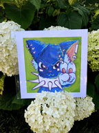 Punk Kat Pride Kat Color your own Flag Print