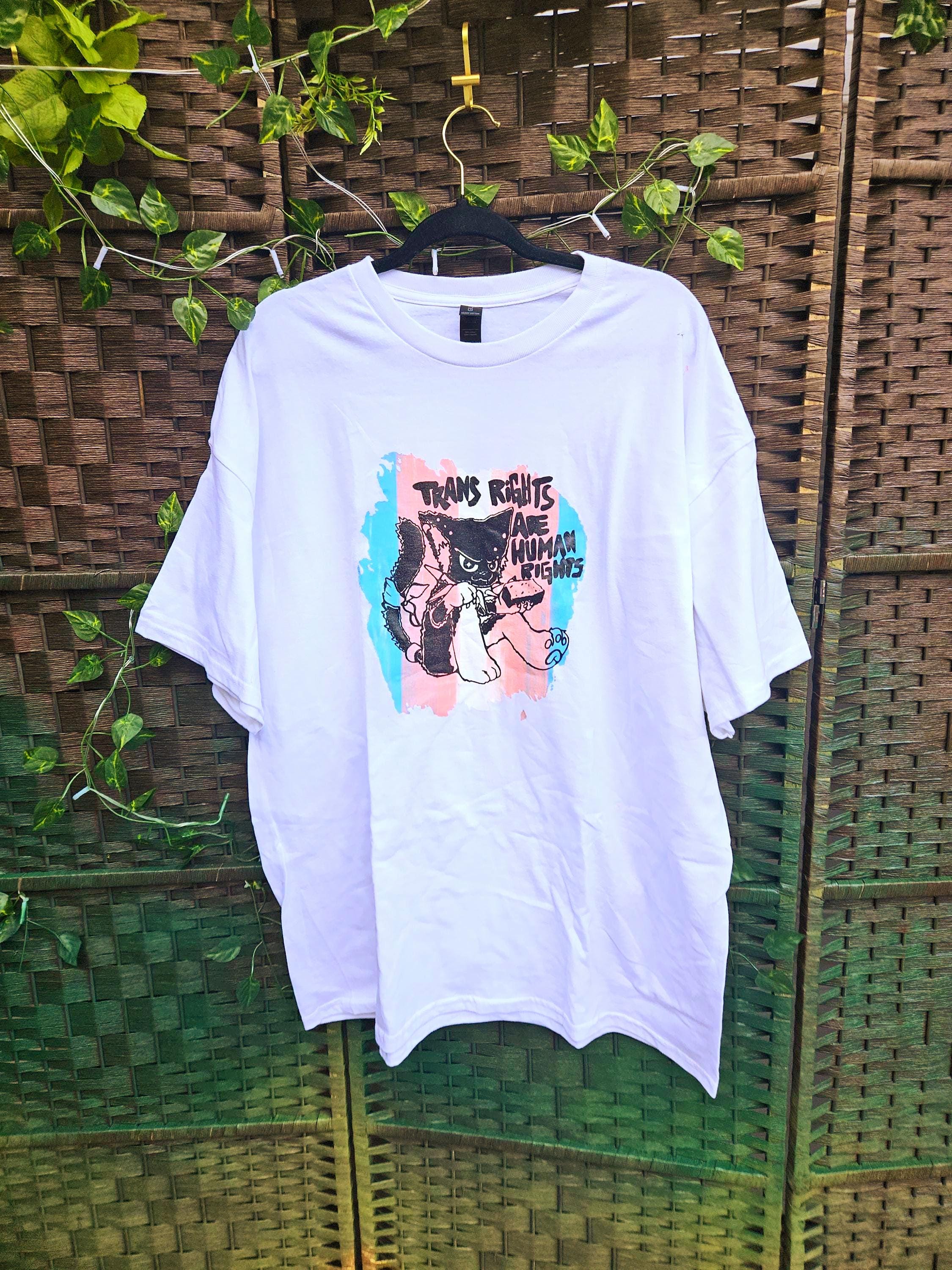 Punk Kat T-Shirt Trans Rights