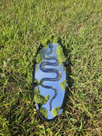 Mirror Painting: Inridecent Snake