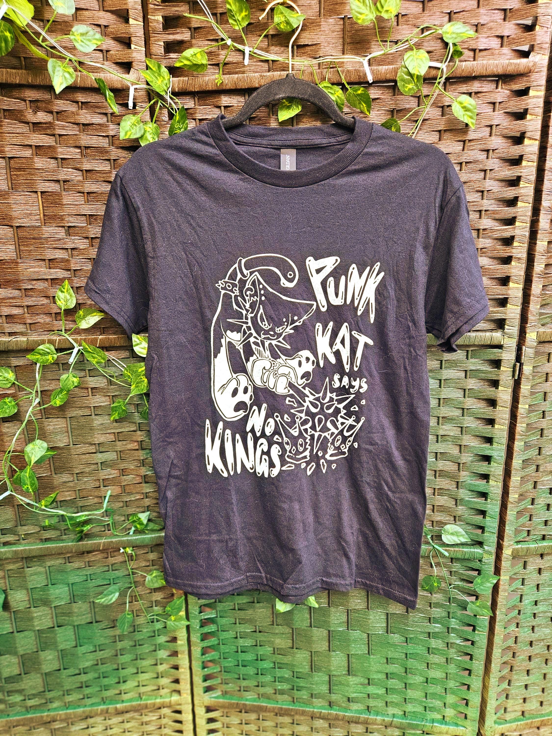 Punk Kat T-Shirt NO Kings