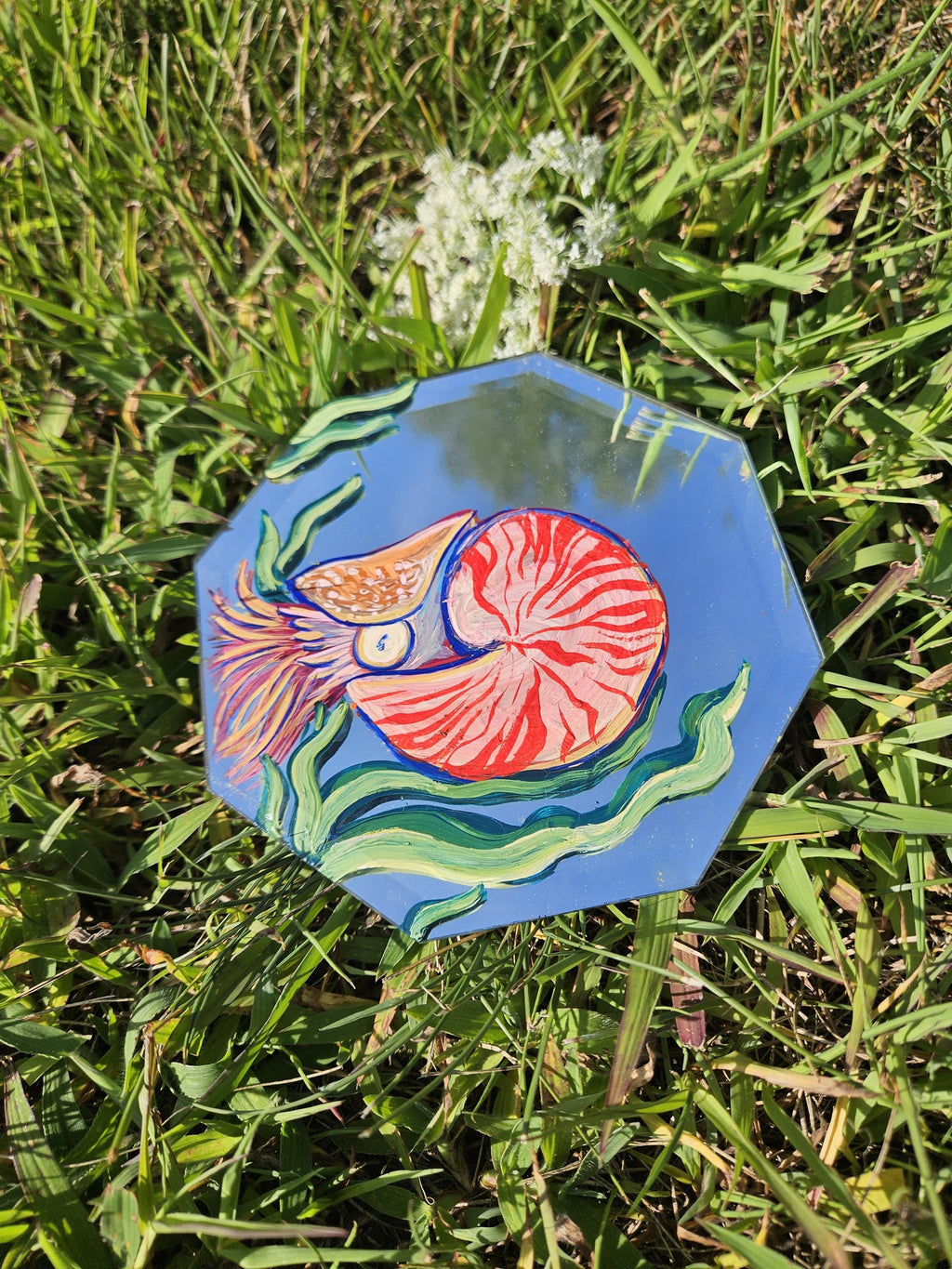 Mirror Painting: Nautilus