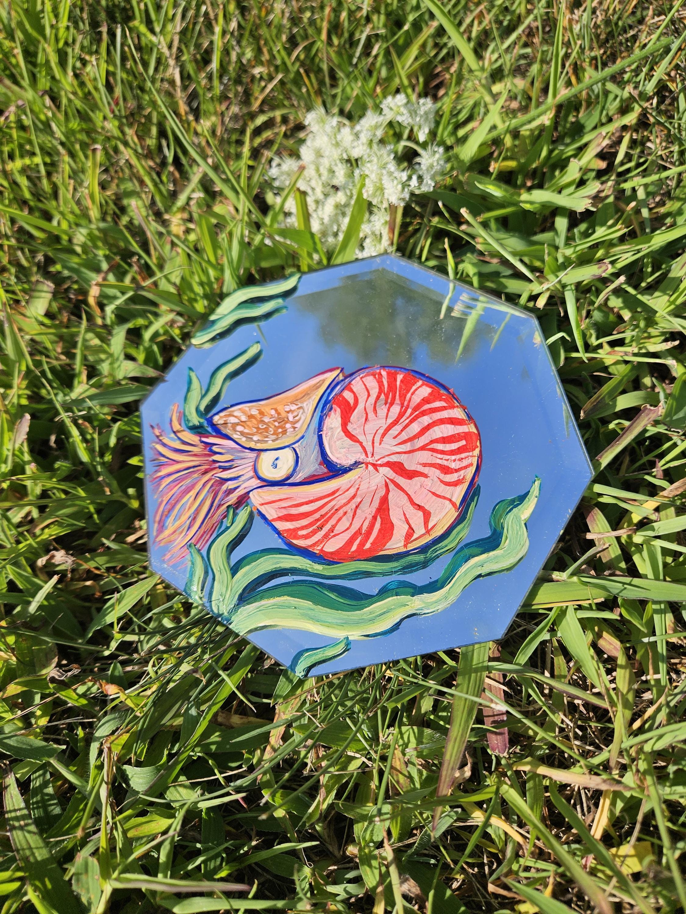 Mirror Painting: Nautilus