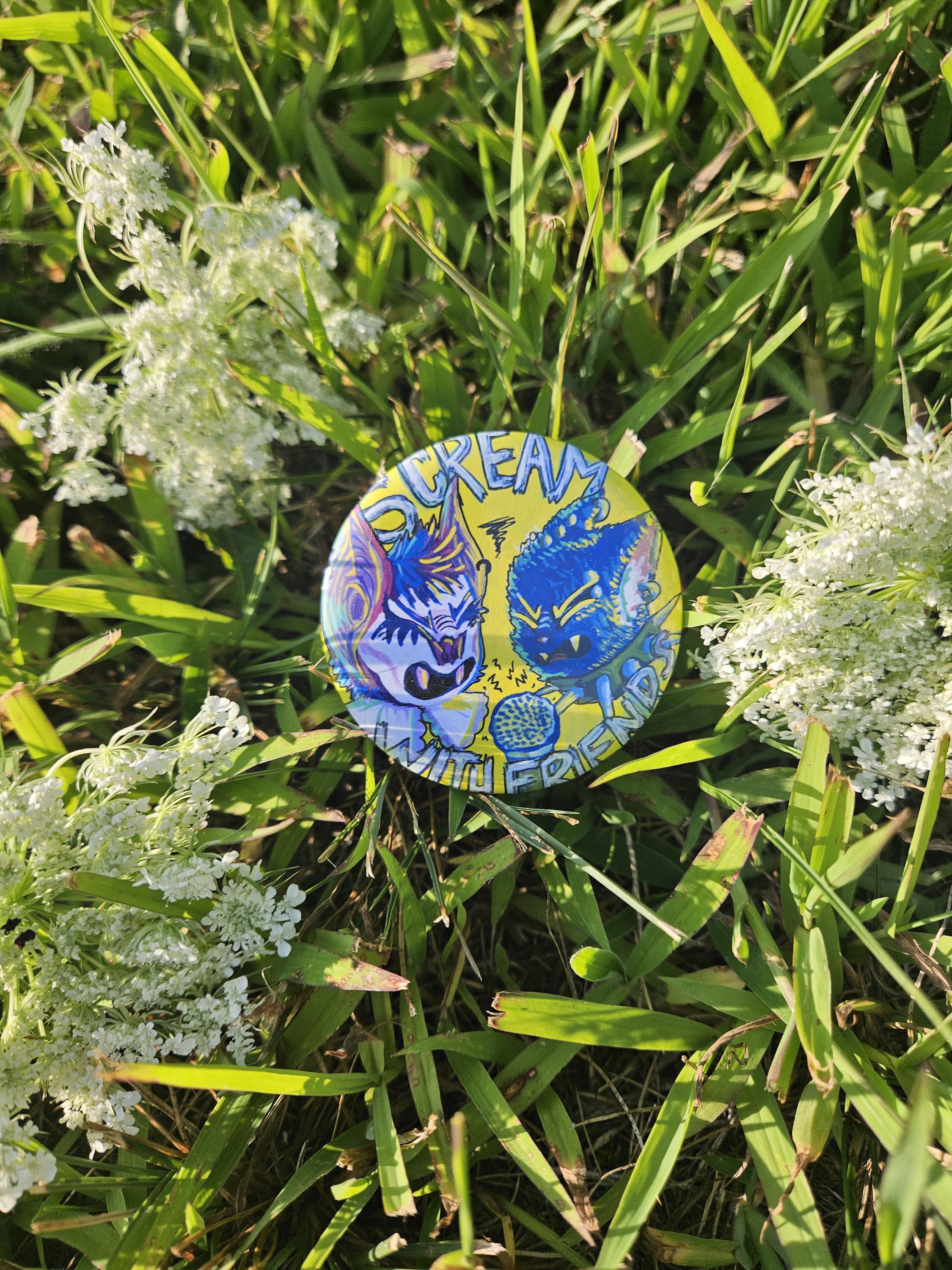 Punk Kat Buttons