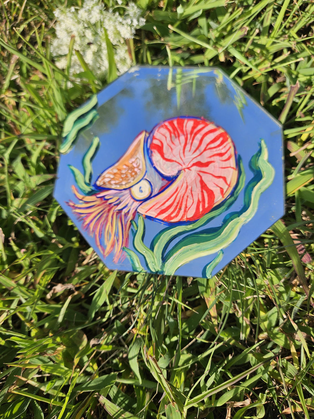 Mirror Painting: Nautilus
