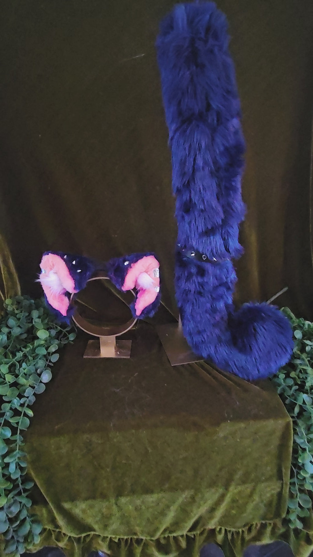 PUNK KAT Kemonomini Set (Ears and Tail)