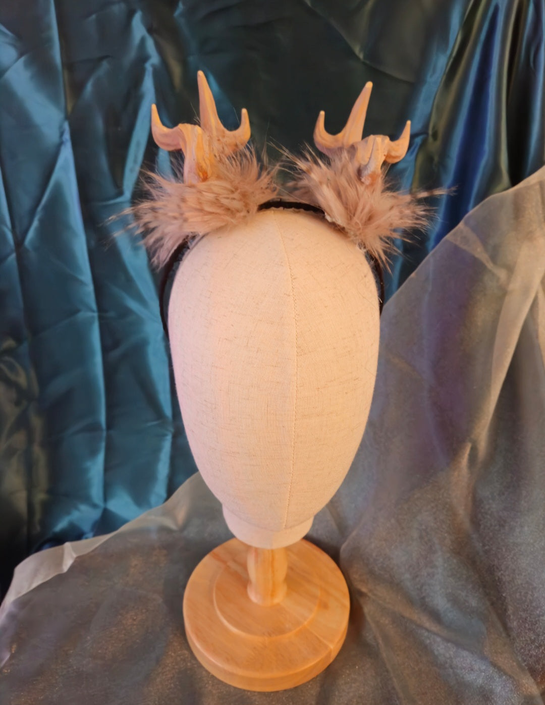Natural Deer Fantasy Horn Headband