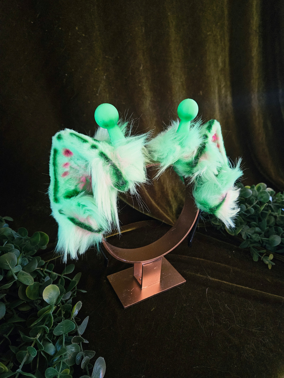 Alien Cat Kemonomini Set (Ears & Tail)