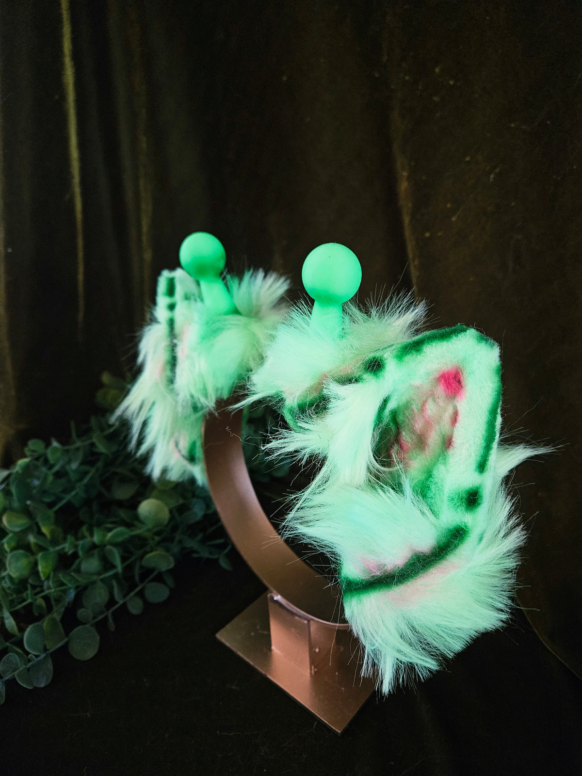 Alien Cat Kemonomini Set (Ears & Tail)