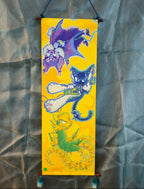 Punk Kat Critters Club Tapestry