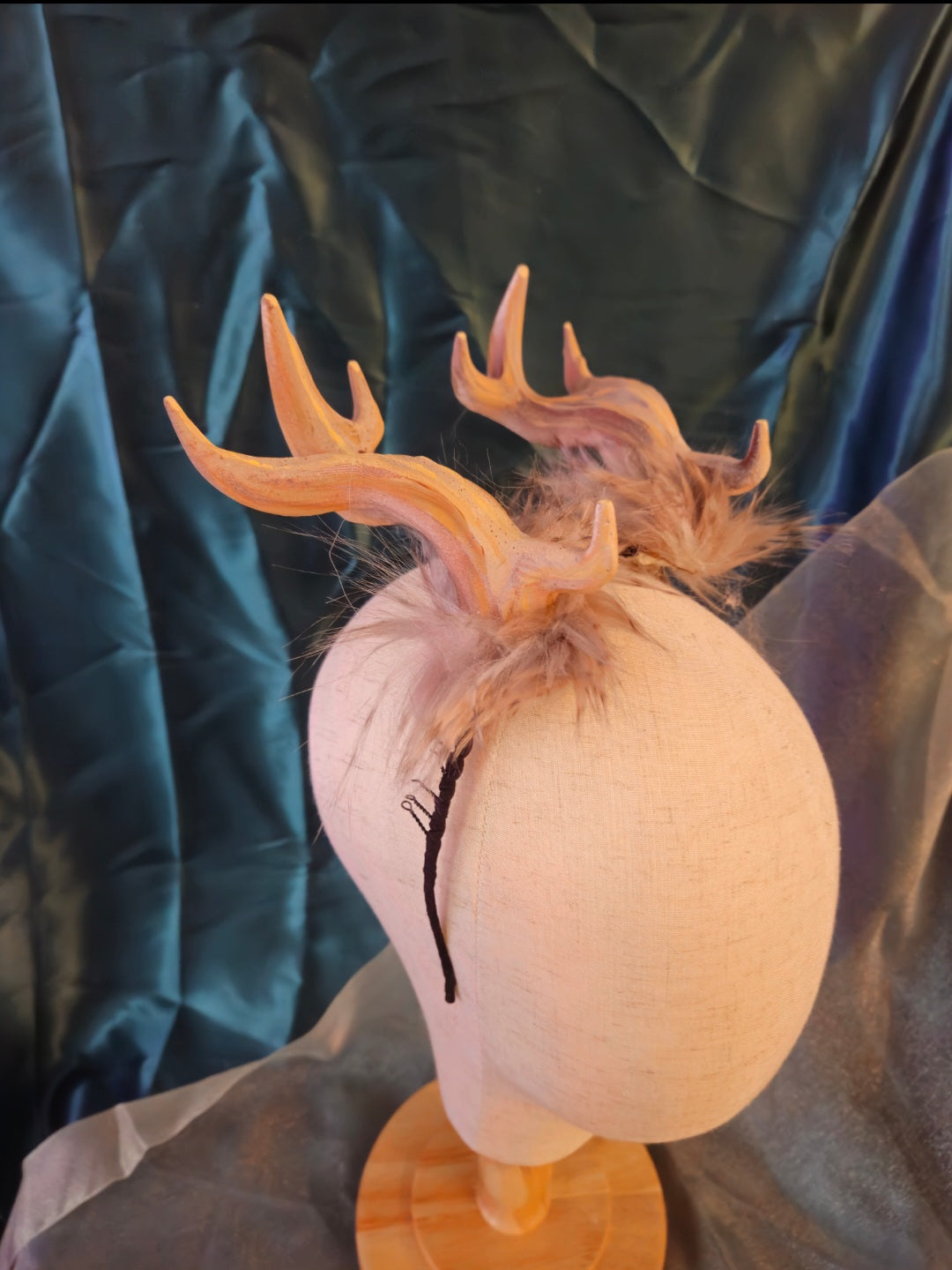 Natural Deer Fantasy Horn Headband